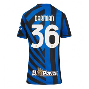 Inter Milan Matteo Darmian #36 Replika Hjemmebanetrøje Dame 2024-25 Kortærmet